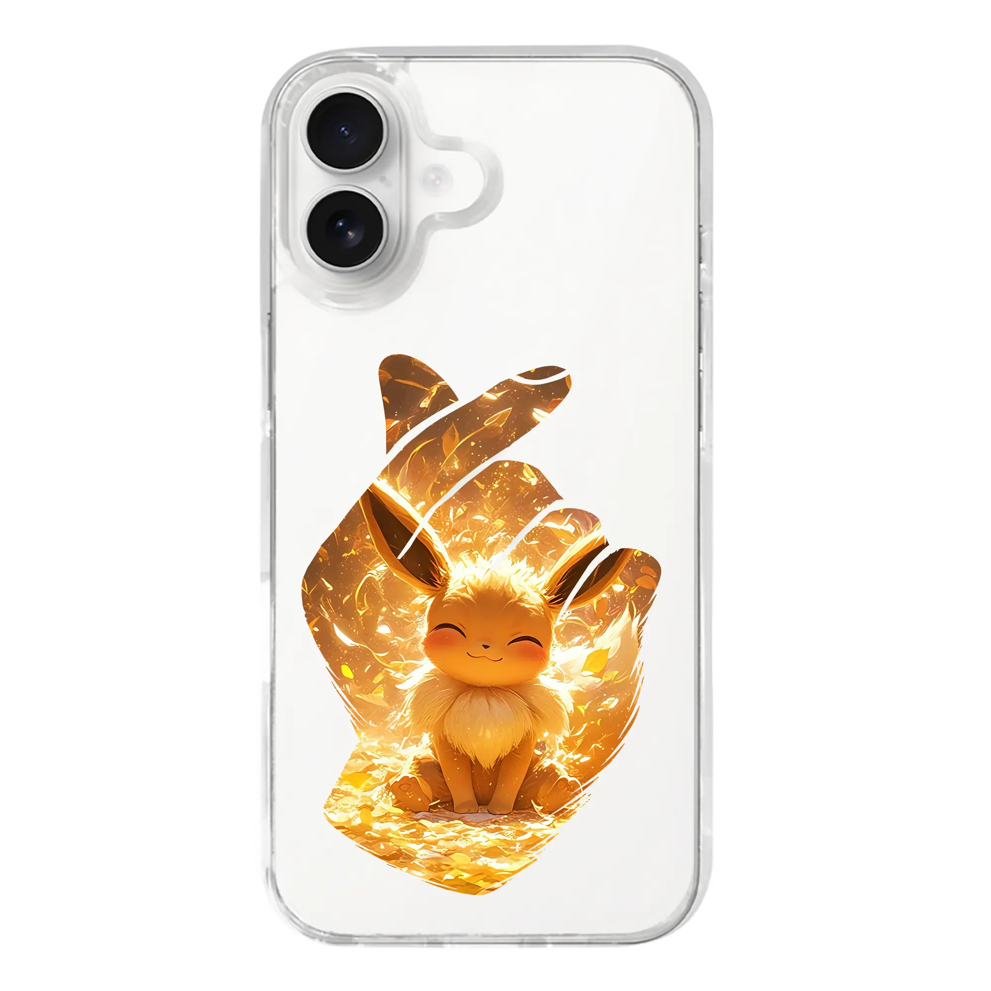 ポケモン グッズ,イーブイ - iPhone 17シリーズ 透明スマホケース – 薄型・耐衝撃・精密フィット保護カバー